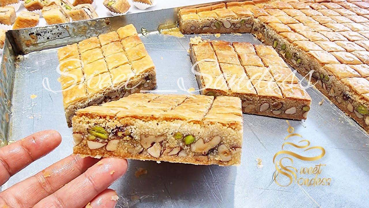 بقلاوة تونسية بالفاكية خطوة بخطوة بأهم النصائح لضمان نجاحها /étape par étape baklewa tounsia