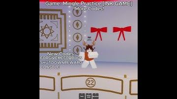 Game Name: Mingle Practice [Ink Game]. On roblox!