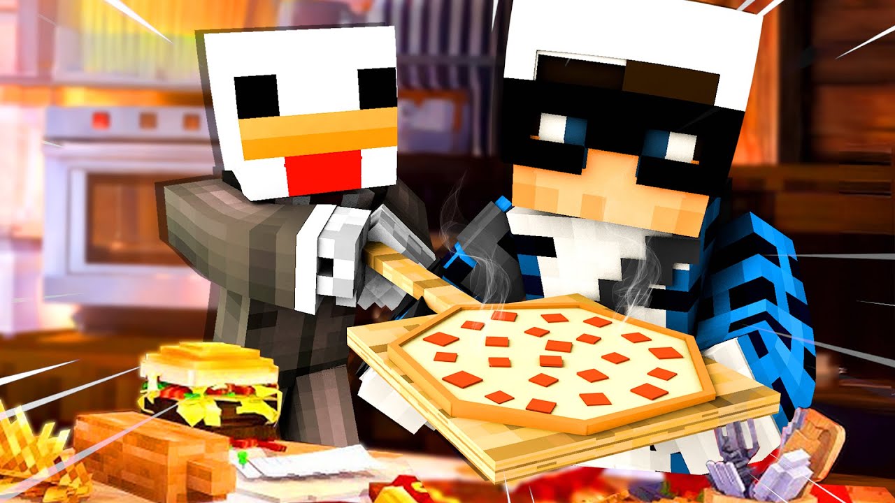 GIOCHIAMO AL SIMULATORE DI PIZZERIA SU MINECRAFT - ITA