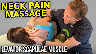 Neck and Shoulder Massage Technique (Neck Pain)