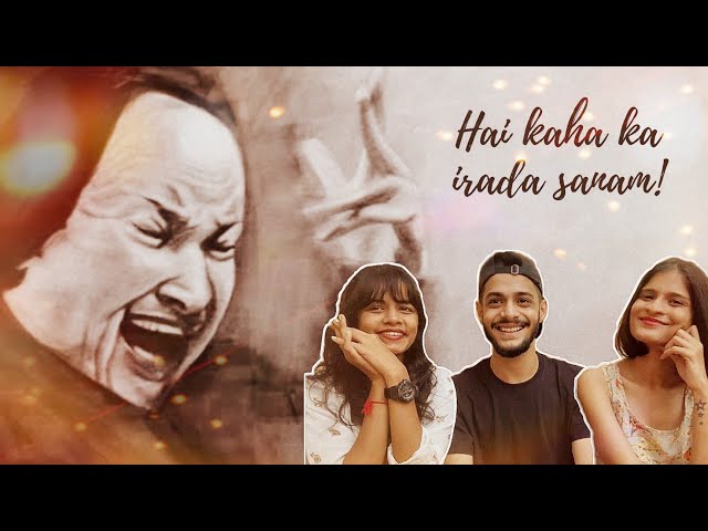 REACTION on Ustad Nusrat Fateh Ali Khan - Hai Kahan Ka Irada Sanam | OSA Official class=