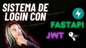 ¿Como crear un SISTEMA DE LOGIN con FastAPI y JWT?