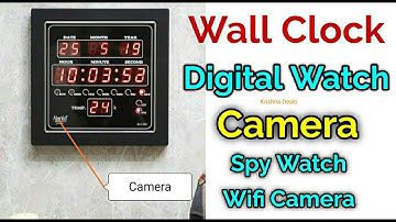Wall watch Hidden Camera Ajanta Digital Branded Wall Clock camera 9821590777