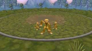 Spore monkey dance video