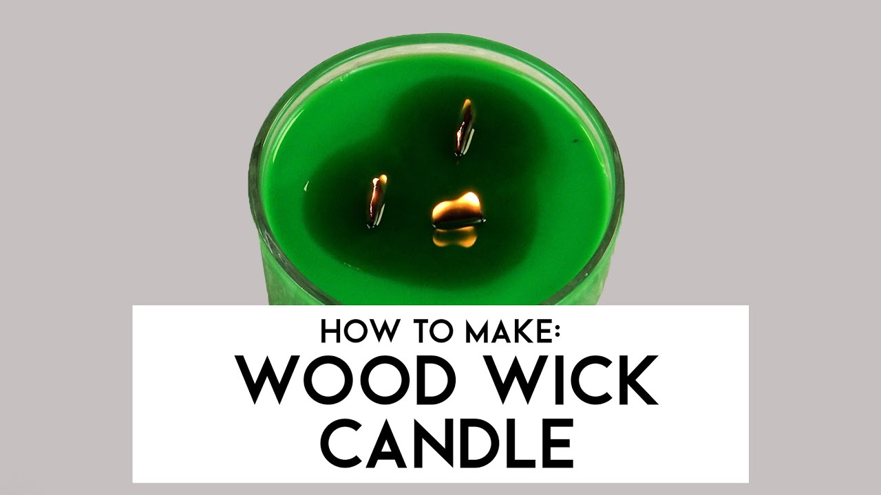 How to Make Wood Wicks for Candles