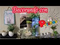 💛 DECORACIÓN LOW COST/ PRICHOS/ REUTILIZAMOS PARA DECORAR LA SALA 🌿🌵🪴