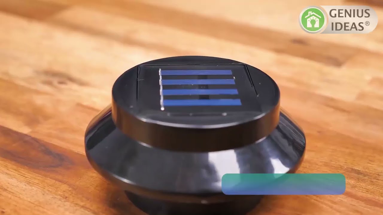 Lampes solaires pour gouttières