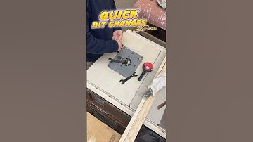 @JessEmToolCompany Router Lift Bit Change