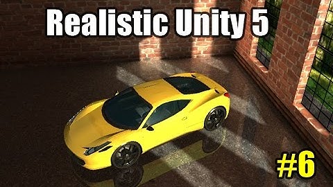 Realistic Garage Lighting and Modeling Unity 5 Part 6