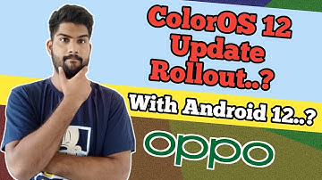 ColorOS 12 Update Rollout..? | Oppo ColorOS 12 Update List | Oppo Android 12 Update | Techqee Emmi
