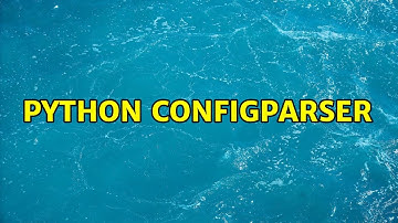Python ConfigParser