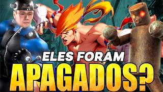 POR QUE Esses Personagens Sumiram dos JOGOS DE LUTA?