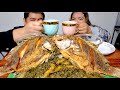 CRISPY FRIED TILAPIA AT GINATAANG LAING | MUKBANG ASMR | FILIPINO FOOD