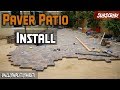 How to Install a Paver Patio Full DIY Guide! Paver Laying day Part 4