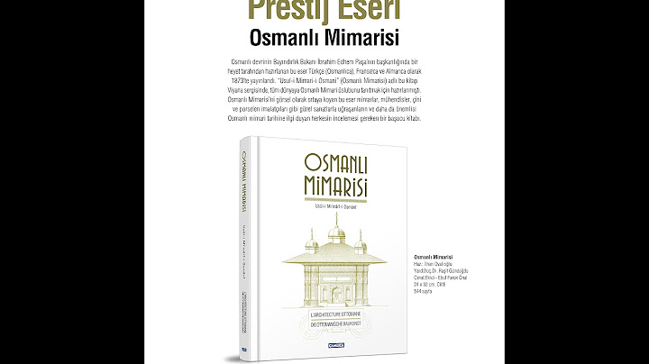 TRTRadyo 1 - Renkli Anlar - Osmanlı Mimarisi -  9.12.2010