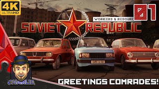 MY GLORIOUS REGIME BEGINS! - Workers and Resources Gameplay - 01 - Soviet Republic Lets Play