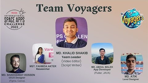 30 Seconds of Glory | Team Voyagers | Rajshahi | NASA Space Apps Challenge | 2023