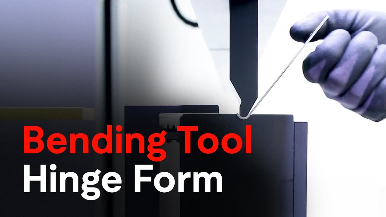 Special Hinge Forming Metal Bending Tool Bystronic YouTube