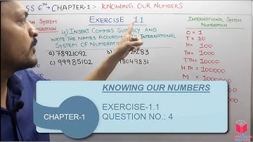 Q4) Ex-1.1 Maths Class 6 Chapter 1 Knowing Our Numbers | Maths CBSE Class 6 NCERT By Apni Classroom