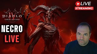 Lord of Hatred SUMMON Necromancer [DROPS ON] !build | Diablo 4 Necromancer Live Gameplay SKULM