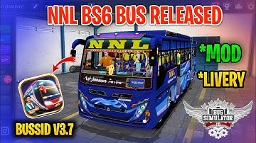 New Nnl Bs6 Mod Tamil | Bus Simulator Indonesia | Nnl Bs6 Bus Mod In Bussid #nnl #busmod #bussid