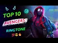 Top 10 marvel heroes ringtone 2022  avengers ringtone  inshot music 