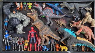 Membersihkan Dinosaurus Jurassic World Dominion 2 : T-Rex, Godzilla, Brainrot Italian, King Kong