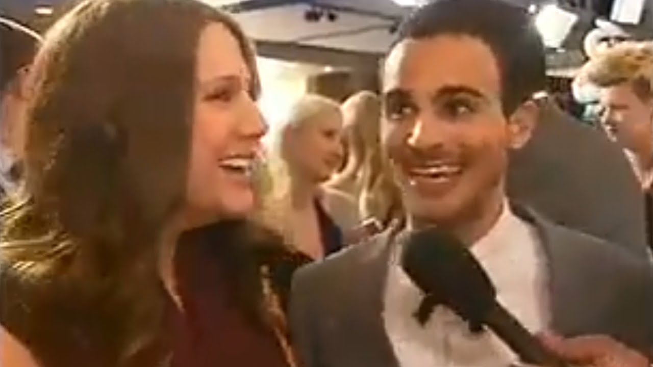 GLAAD Media Awards – Degrassi TNG Red Carpet ft. Lauren Collins & Adamo Ruggiero (2008)