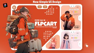 Anime Fashion Website UI Design: 'NEW FIGMA TUTORIAL'