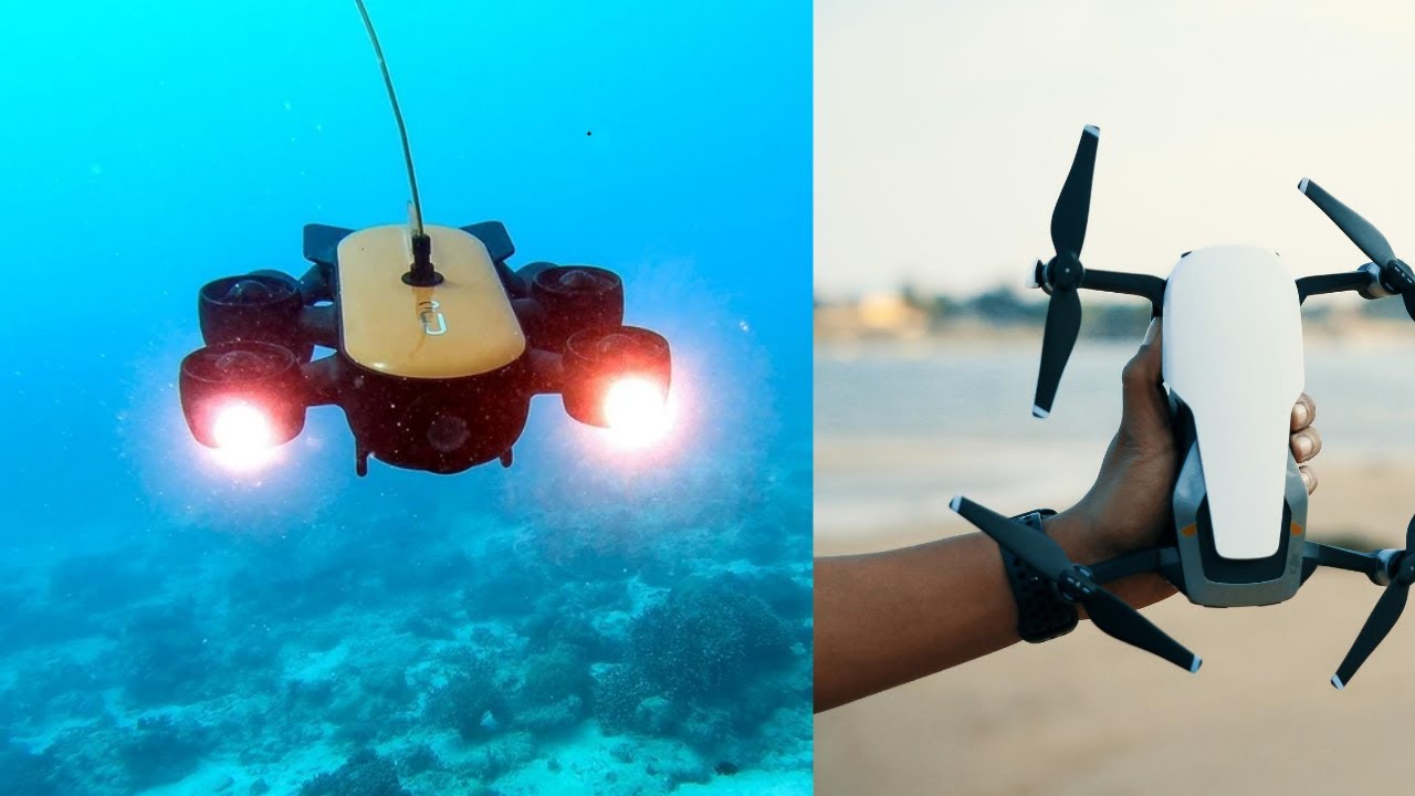First Look Waterproof Drone Camera review in 2020