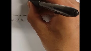 3.2 Extrema and the First Derivative Test