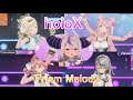 【holoX】ホロックス全員で歌う「Prism Melody」【ホロライブ/沙花叉クロヱ/博衣こより/鷹嶺ルイ/ラプラスダークネス/風真いろは】