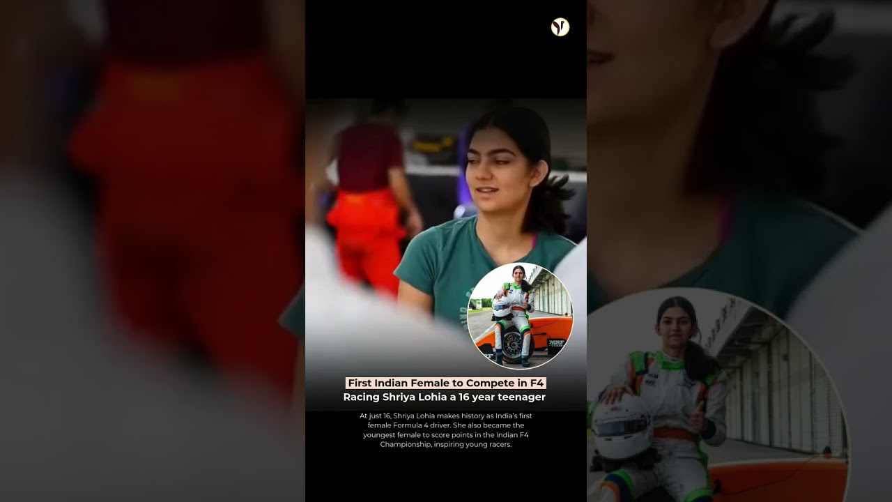 A 16-year-old becomes India’s first female F4 racer, breaking record in motorsport! 🚀🏆 