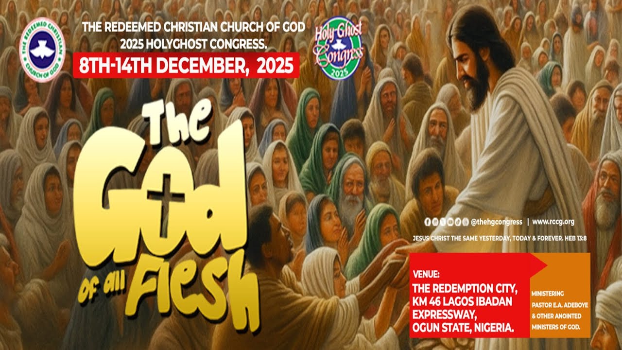 RCCG HOLY GHOST CONVENTION 2025 - DAY 2 EVENING Session | The God of ...
