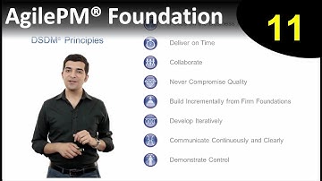 AgilePM® Foundation - Lesson 11: The Process