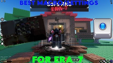 BEST Era 7 MACRO & SETTINGS To USE! | Sol