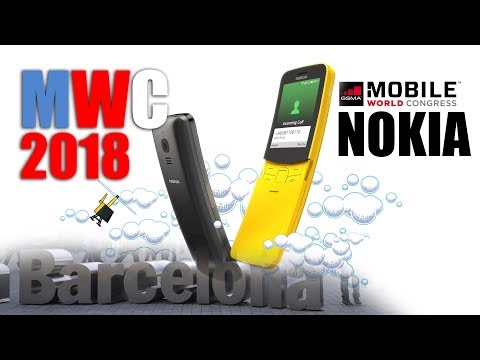 Новинки Nokia 2018 на MWC - Nokia 8110 4G,8 Sirocco, Nokia 7 Plus, Nokia 1, Nokia 6 (2018)...