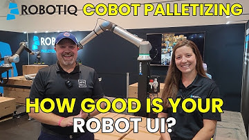 How is the UR20 Robot used for Palletizing | Robotiq