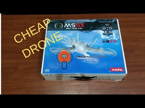 Drone unboxing Syma X5SW unboxing review 