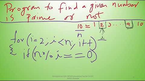 C++ Programs in malayalam - Prime Number Check