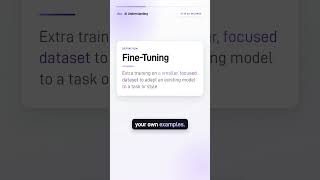 Fine-Tuning Explained in 60 Seconds #shorts