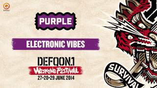The colors of Defqon.1 mixes | Purple by Electronic Vibes