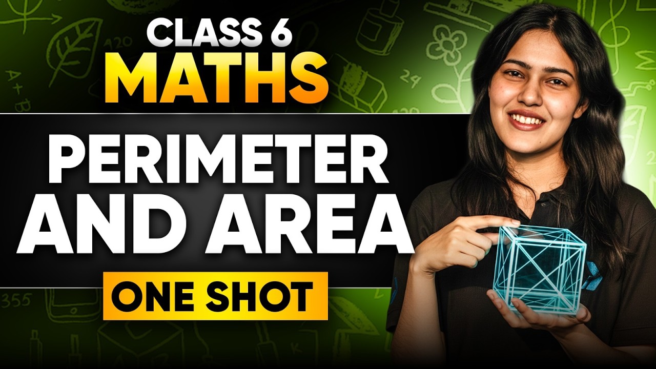 Class 6 Maths | 🔴Live One Shot: Perimeter and Area | Pinky Ma’am | Infinity Learn #infinitylearn