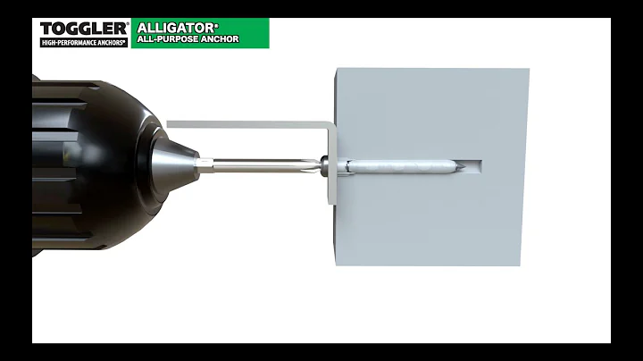 TOGGLER® ALLIGATOR® All-Purpose Anchor - SOLID Material