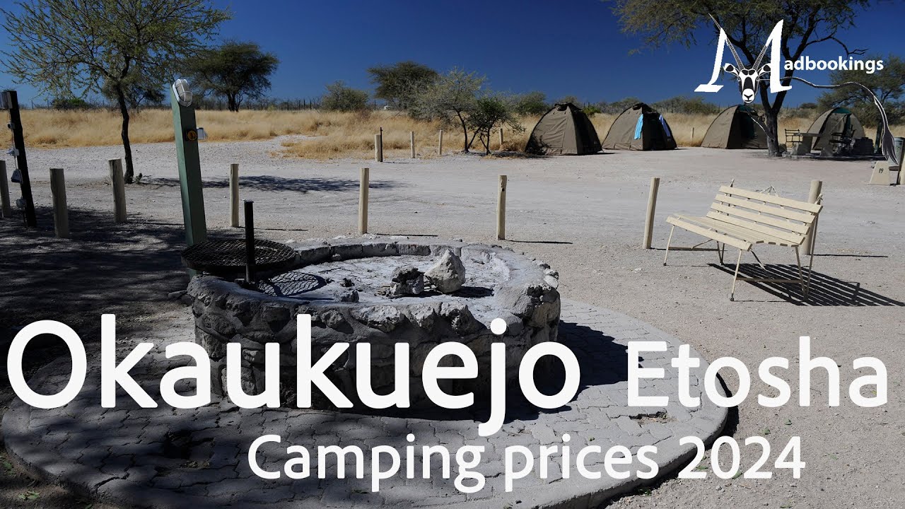 Okaukuejo Campsite 2024 prices
