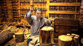 How Japanese Wooden Ladles Are Made. This 87YearOld Craftsman Has Hand Carved Ladles For 70 Years.