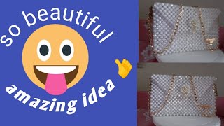 Beaded Handbag Tutorial | Easy and Stylish DIY | Beaded Bag Making for Beginners | Easy Guide