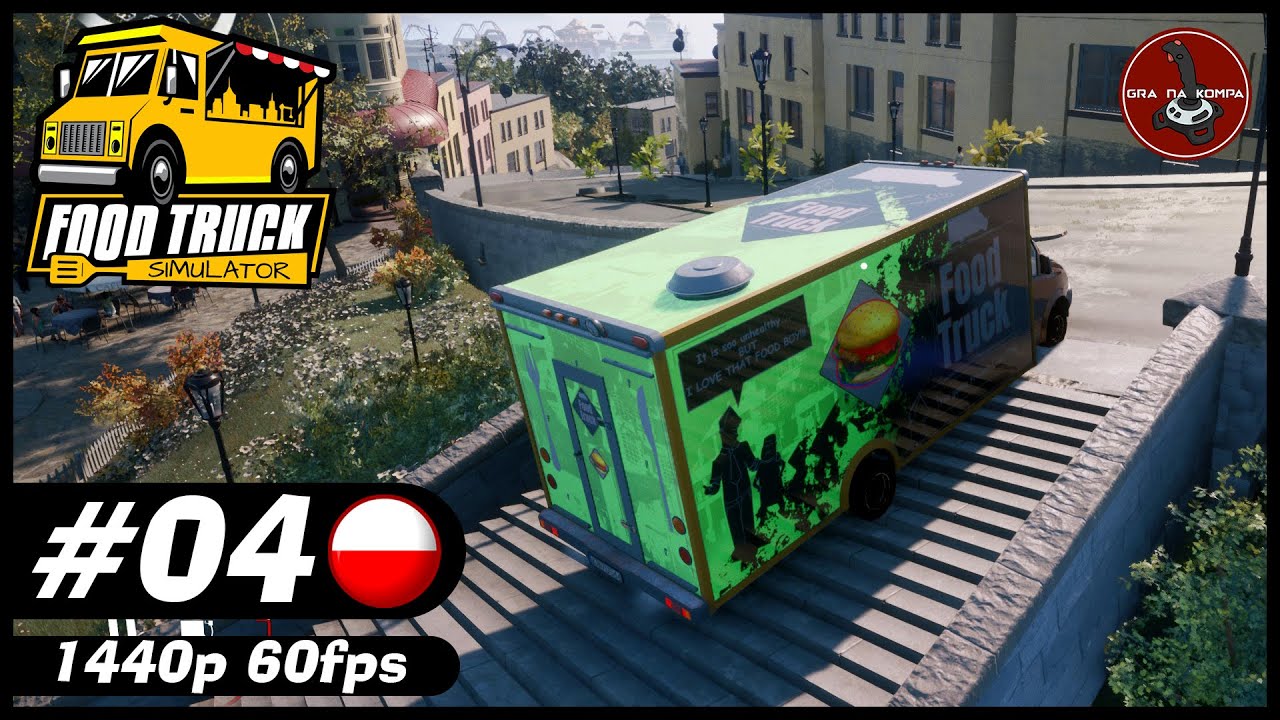 Powiesiłem samochód | #4 | Food Truck Simulator 🚚