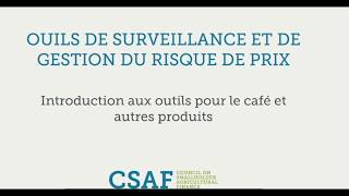 CSAF Outil de Suivi et de Gestion du Risque de Prix – « Autres Produits » (multisectoriel)