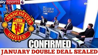 MANCHESTER UNITED COMPLETES A DOUBLE SIGNING AS CARRICK LEADS TRANSFER BOMBSHELL! SKY SPORTS NEWS!